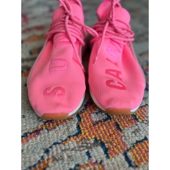 Adidas NMD Human Race Trail x Pharrell Sun Calm 2019 - Size 8.5 - Picture 3 of 13